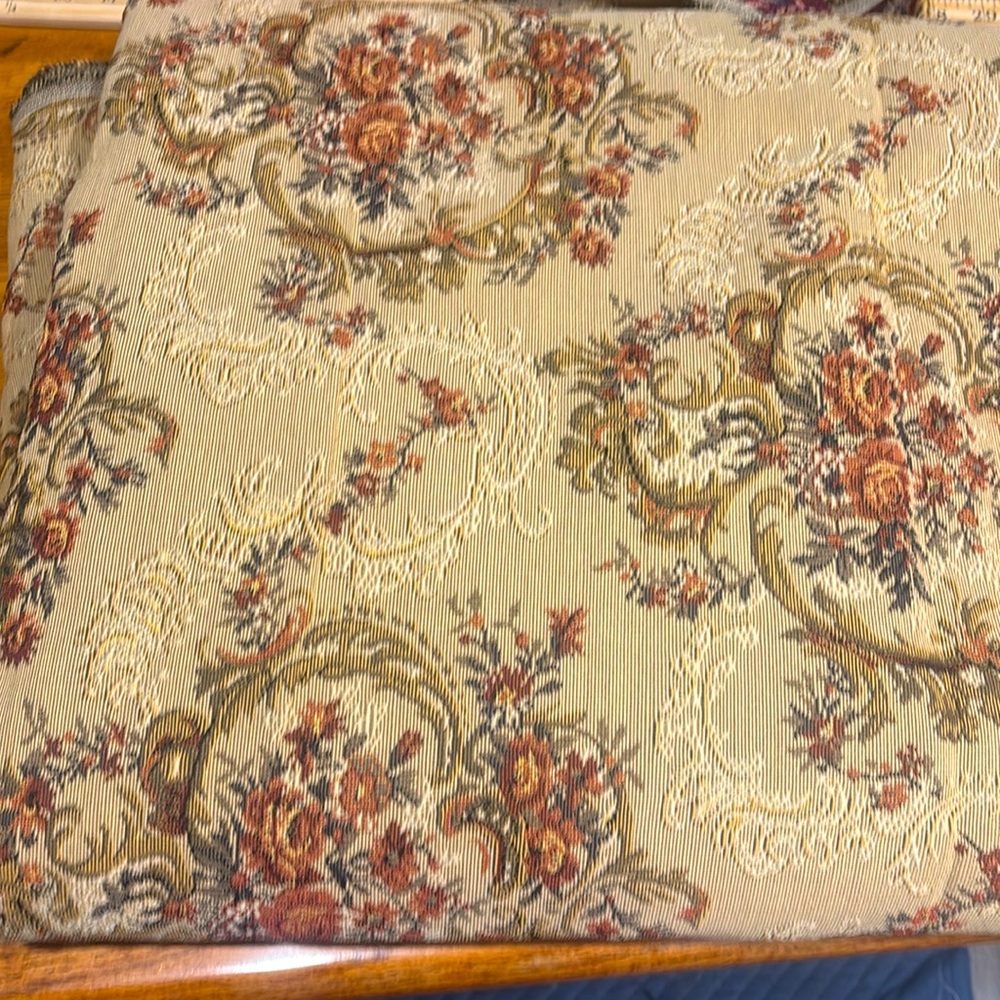 Fabric upholstery Plaza fabrics beautiful floral with beige background